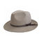 قبعات فيدورا كاوبوي OEM مخصصة للرجال 100٪ صوف فيدورا قبعات ناعمة كبيرة الحجم