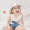 UPF خفيفة الوزن تنفس دلو قبعة حماية من الأشعة فوق البنفسجية للأطفال الأطفال