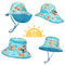 طفل قبعة الشمس قبعة أطفال الصيف شاطئ السباحة القبعات مع Upf بالجملة