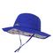 قبعة سفاري واقية من الشمس مقاس 58 سم للأشعة فوق البنفسجية 30+ مزودة بغطاء للرقبة