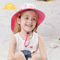 Upf 30+ Sun Protection Children Bucket Hats صديقة للبيئة مصبوغة