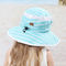 طفل الصيف قبعة الشاطئ الفتيان الفتيات قبعة الشمس طفل الرقبة رفرف غطاء سفاري قبعة كاب