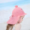 OEM ODM UPF 50+ 47cm قبعات الشمس للأطفال مع حماية للرقبة