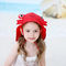 SGS UV حماية قبعات دلو الأطفال مع رفرف العنق للأنشطة الخارجية