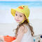UPF 50+ قبعات دلو للأطفال على الوجهين
