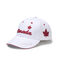 SGS 6 لوحة مخصصة مطرزة قبعات البيسبول كندا أوراق القيقب