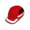Hi-Vis Reflect خفيفة الوزن عثرة قبعة السلامة مع إدراج خوذة CE EN812 مصنع