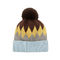 الشتاء للجنسين فو الفراء بوم بوم قبعة صغيرة لطيف متعدد الألوان المعتمدة SGS