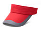 Pantone Color Sun Visor Hat Cap حماية من الأشعة فوق البنفسجية 100٪ قطن