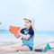 السباحة فارغة الأطفال رفرف قبعة قطنية شاطئ الأشعة فوق البنفسجية الصيف الاطفال تلعب القبعات Upf 50+