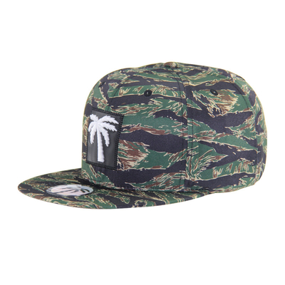 غطاء مُغطى بالطباعة المخصصة قبعة Snapback 6 لوحة