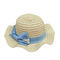بانتون لون قبعة القش واسعة بريم المرأة قبعات الشاطئ شعار مخصص