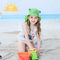 Flap Upf50 + قبعة شمسية قابلة للتعديل قبعات صيفية للأطفال ذات حافة واسعة