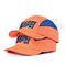 قبعة برتقالية مع غطاء أمان للتطريز الأزرق ممر CE EN812 غطاء عثرة صغير