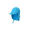 قبعات دلو للأطفال قابلة للتعديل باللون الأزرق بدرجة حماية 50+ من أشعة الشمس